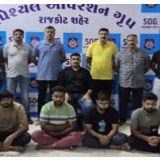 દિવાળી ટાણે રાજકોટ-અમદાવાદ હાઇવે પરથી હથિયારો સાથે ચાર ઝડપાયા,