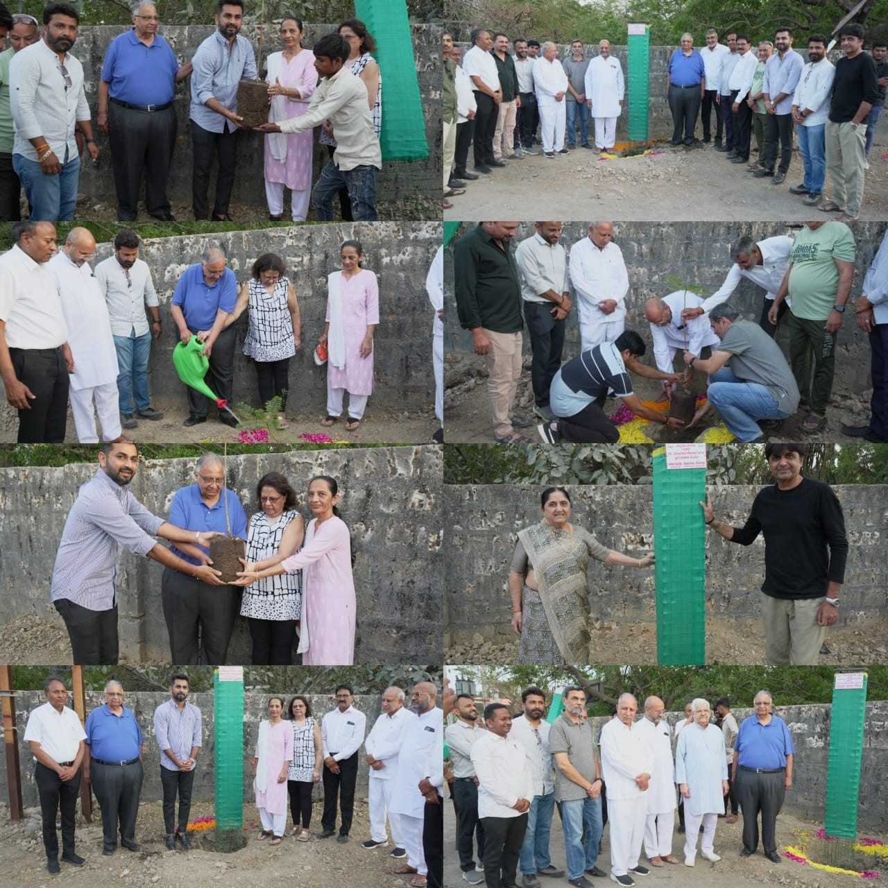 પોરબંદર:મહેર વિદ્યાર્થી ભવન ખાતે મહેર સમાજના અગ્રણીઓના નામના વૃક્ષોનું વૃક્ષા રોપણ કરાયું