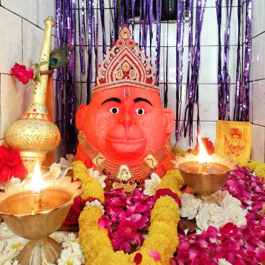 ભડલામાં શ્રી ખાંડુડીવાળા હનુમાનજી જગ્યા પર દર વર્ષ ની જેમ આ વર્ષે  પણ ધૂમધામથી હનુમાન જયંતિની ઉજવણી કરવામાં આવશે