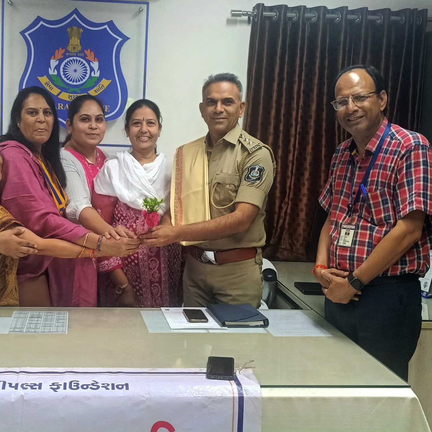 જાયન્ટ્સ હિંમતનગર સહિયર દ્વારા રાષ્ટ્રીય સનદી સેવા દિવસ ઉજવાયો…..