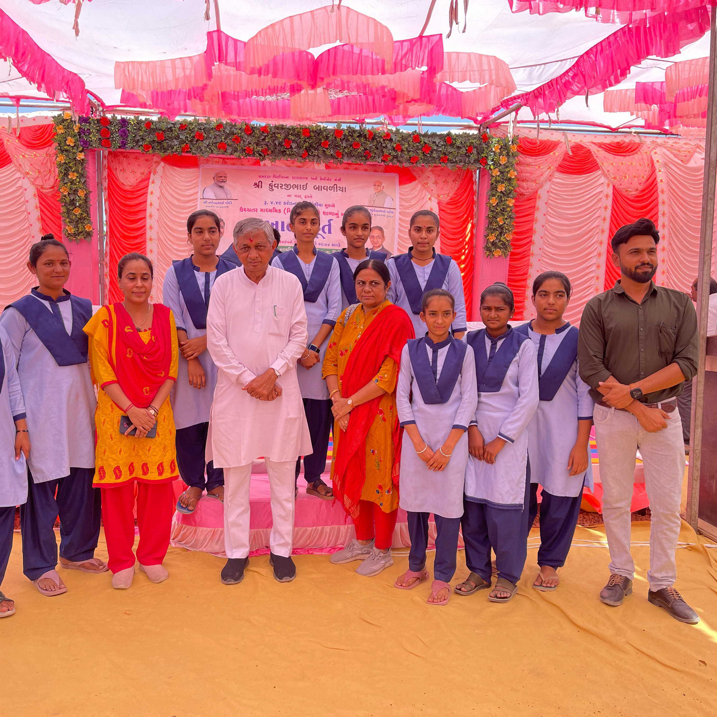 જસદણ- વિંછીયા પંથકમાં પાંચ કરોડથી વધુના  વિકાસકાર્યોનું થયું ખાતમુહૂર્ત