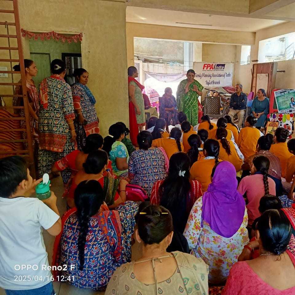 રાજકોટ મહાનગરપાલિકા ICDS વિભાગ દ્વારા પોષણ પખવાડીયાની ઉજવણી કરવામાં આવેલ.