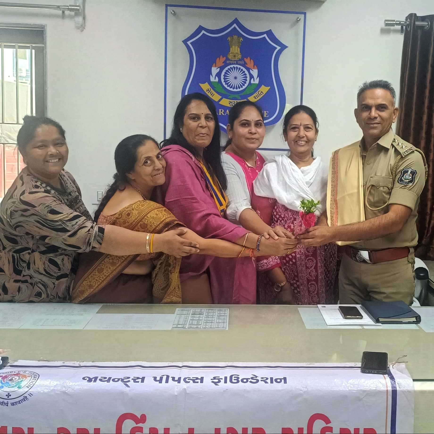 જાયન્ટ્સ હિંમતનગર સહિયર દ્વારા રાષ્ટ્રીય સનદી સેવા દિવસ ઉજવાયો…..
